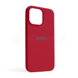 Чохол Full Silicone Case для Apple iPhone 14 Pro Max rose red (37)