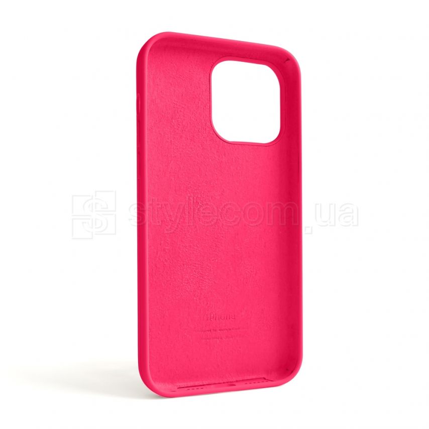 Чехол Full Silicone Case для Apple iPhone 14 Pro Max shiny pink (38)