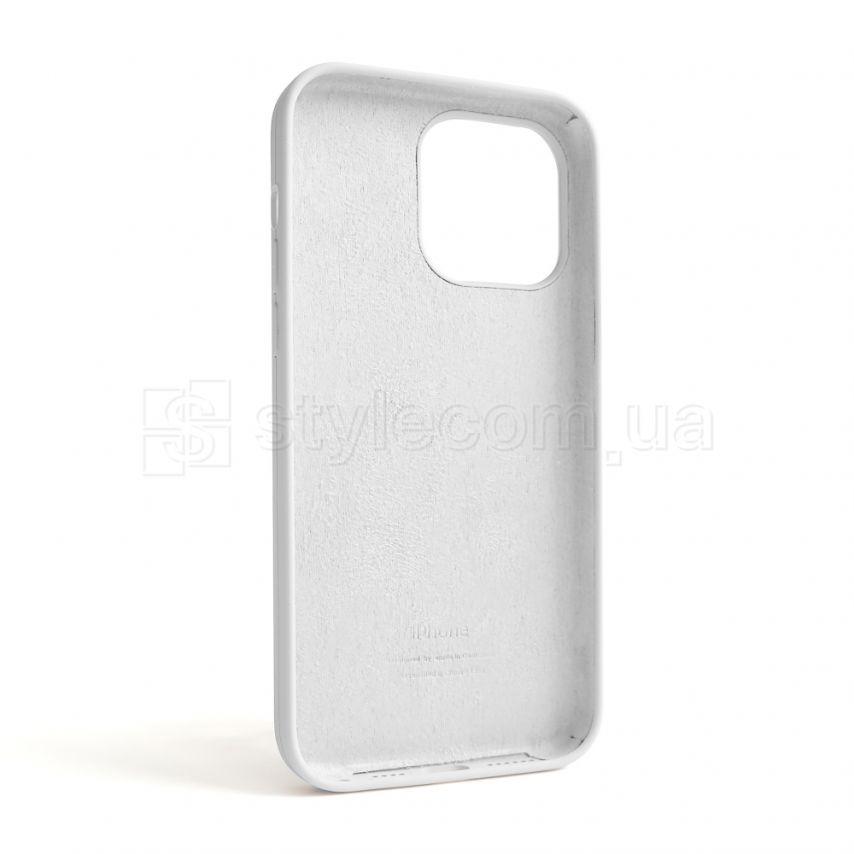 Чехол Full Silicone Case для Apple iPhone 14 Pro Max white (09)