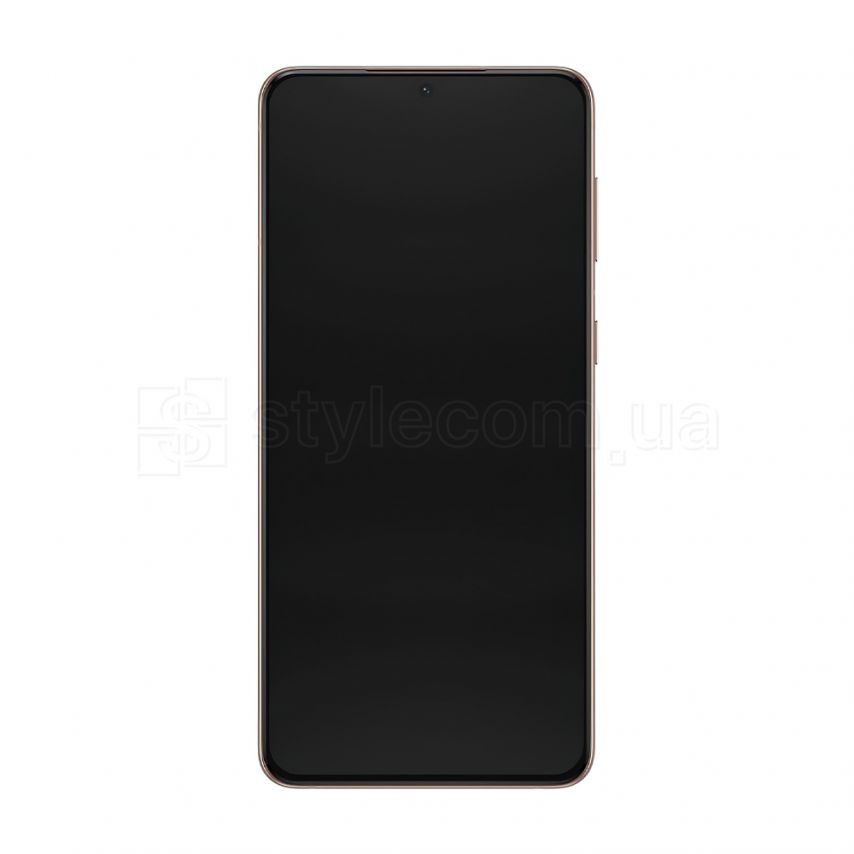 Дисплей (LCD) для Samsung Galaxy S21 Plus/G996 (2021) с тачскрином и рамкой violet Service Original (PN:GH82-24555C)