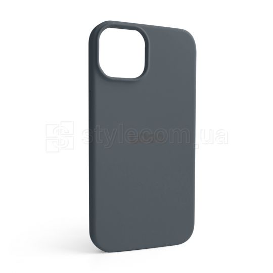 Чохол Full Silicone Case для Apple iPhone 14 dark grey (15)