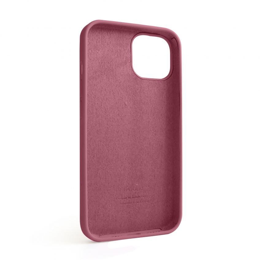 Чохол Full Silicone Case для Apple iPhone 14 maroon (42)