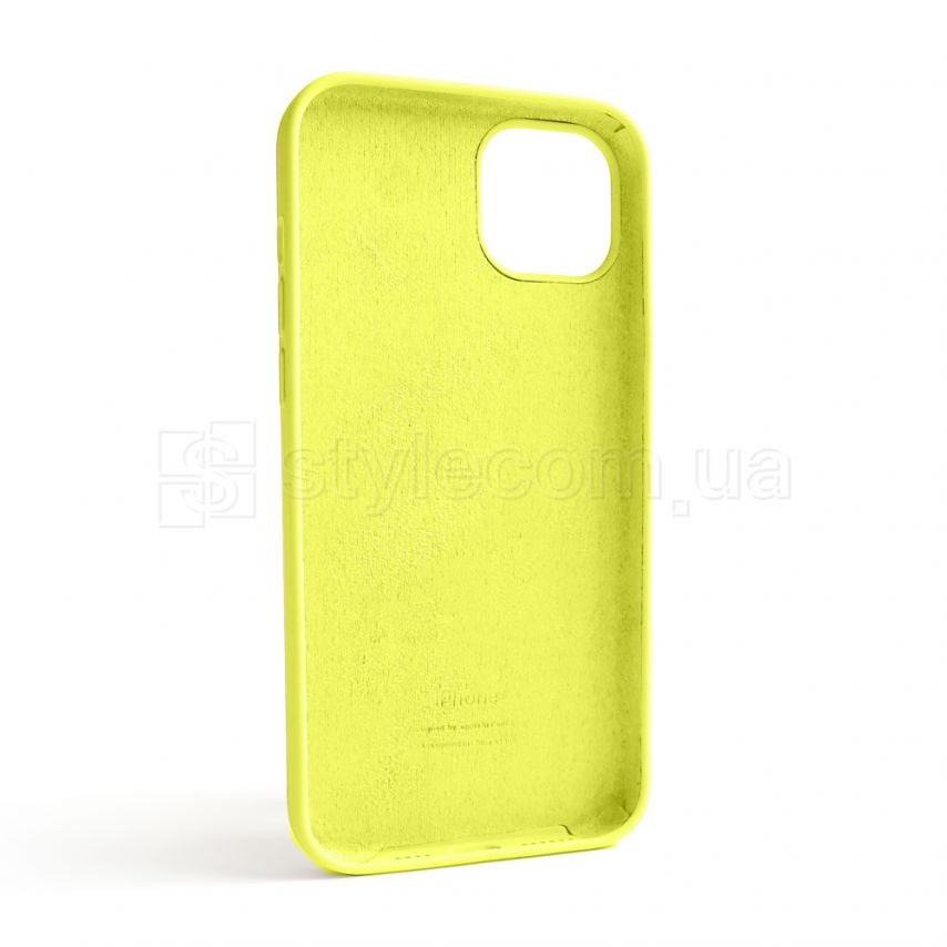 Чехол Full Silicone Case для Apple iPhone 14 Plus flash lime (41)