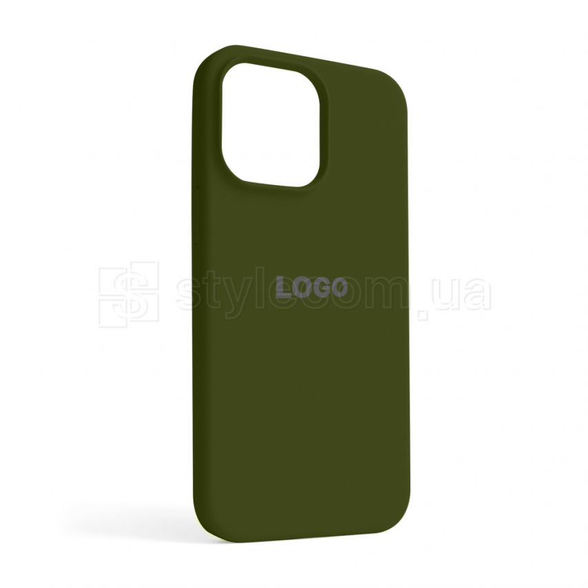 Чехол Full Silicone Case для Apple iPhone 14 Pro Max forest green (63)