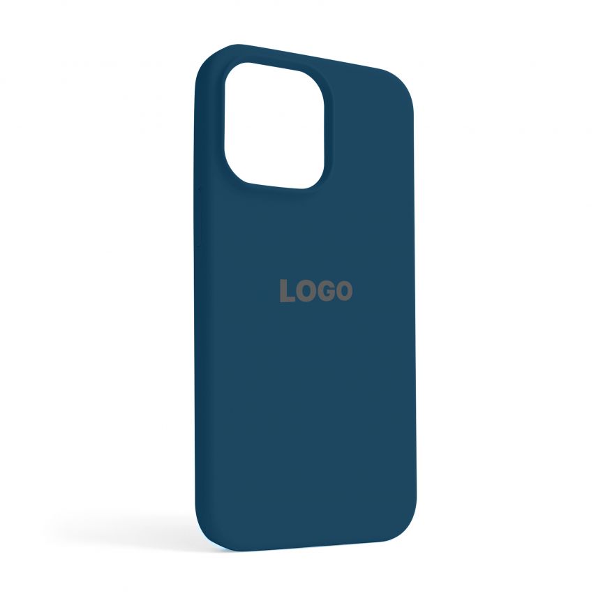 Чехол Full Silicone Case для Apple iPhone 14 Pro Max blue horizon (65)