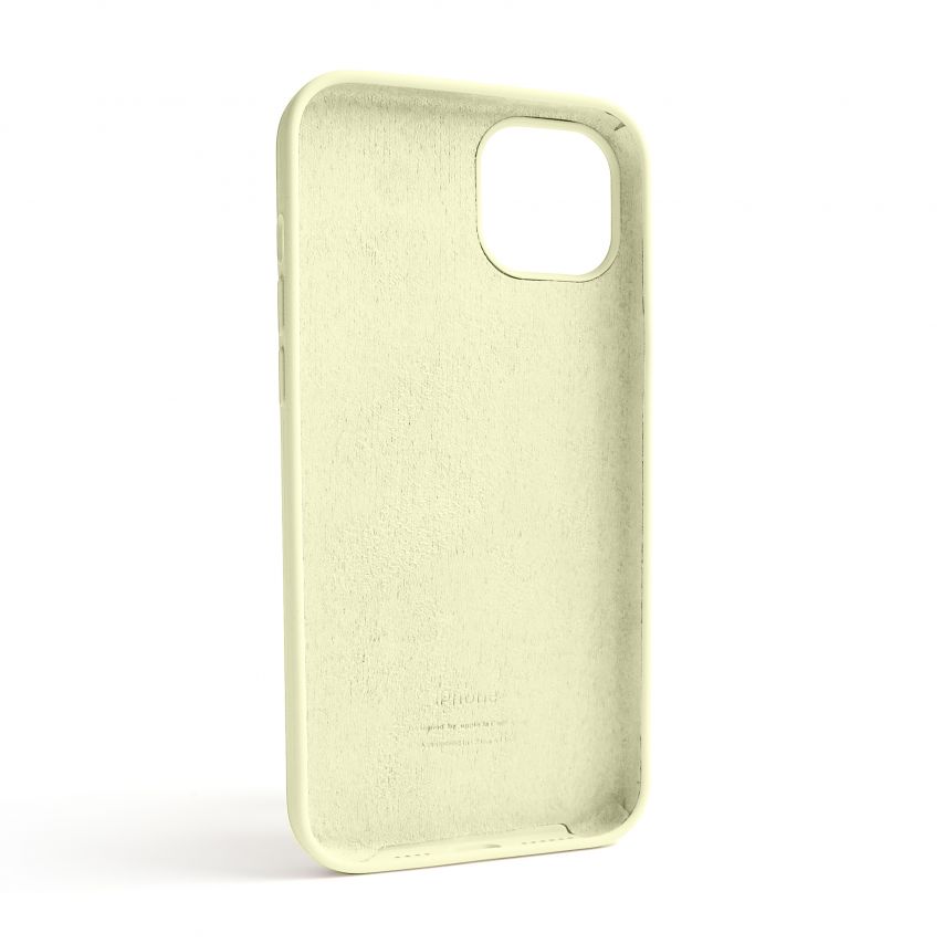 Чехол Full Silicone Case для Apple iPhone 14 Plus mellow yellow (51)