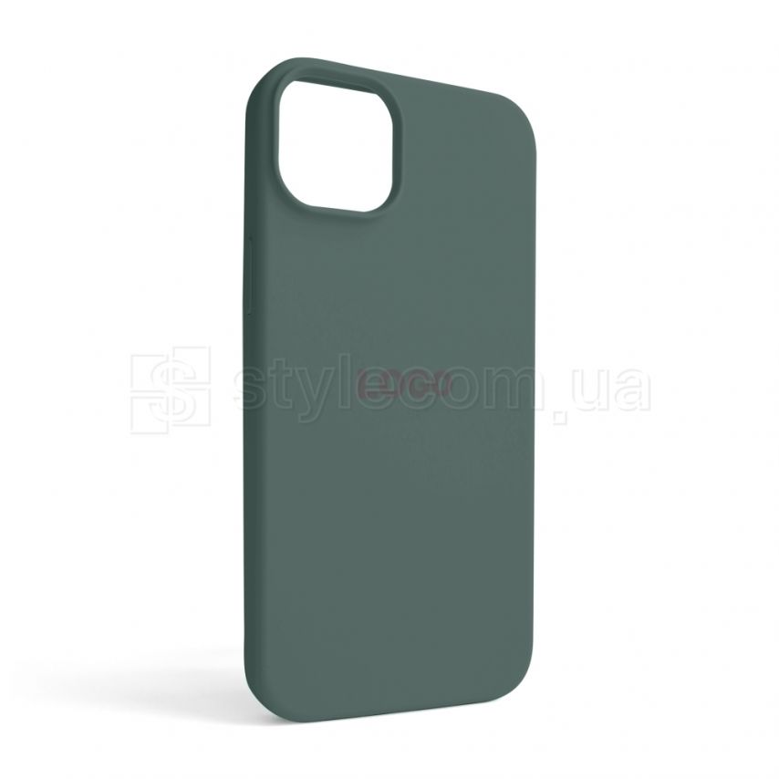 Чехол Full Silicone Case для Apple iPhone 14 Plus pine green (55)