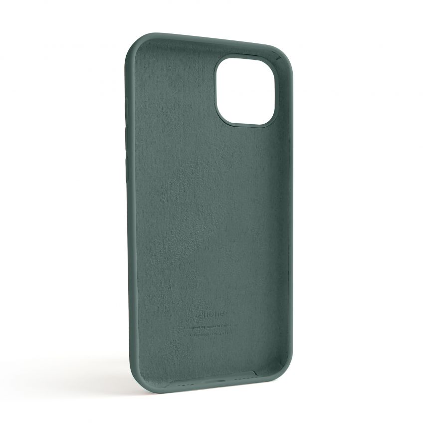 Чехол Full Silicone Case для Apple iPhone 14 Plus pine green (55)