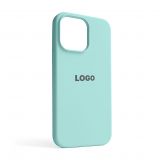Чехол Full Silicone Case для Apple iPhone 14 Pro Max sea blue (21)
