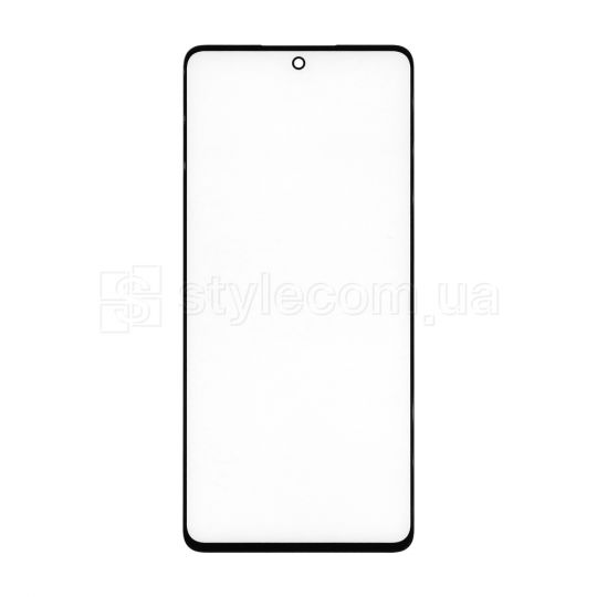 Стекло дисплея для переклейки Samsung Galaxy A73 5G/A736 (2022) с OCA-плёнкой black Original Quality