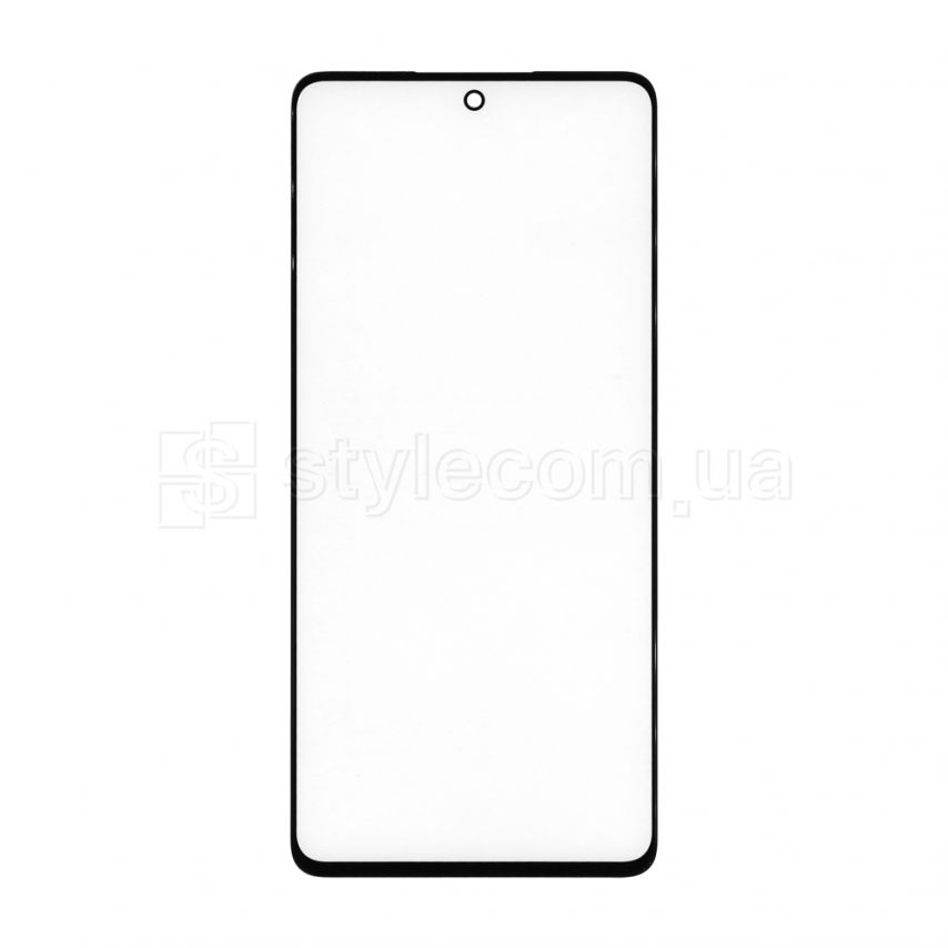 Стекло дисплея для переклейки Samsung Galaxy A73 5G/A736 (2022) с OCA-плёнкой black Original Quality