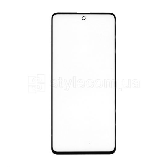 Стекло дисплея для переклейки Samsung Galaxy A51 5G/A516 (2020) с OCA-плёнкой black Original Quality