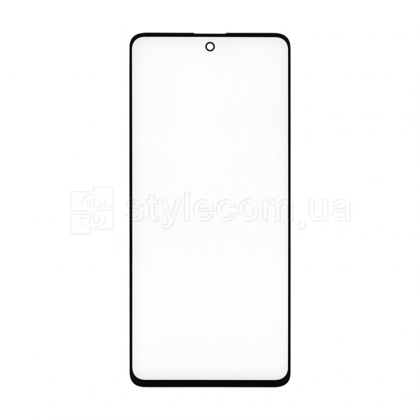Скло дисплея для переклеювання Samsung Galaxy A51 5G/A516 (2020) з OCA-плівкою black Original Quality