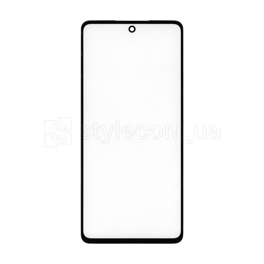 Стекло дисплея для переклейки Samsung Galaxy A52 5G/A526 (2021) с OCA-плёнкой black Original Quality