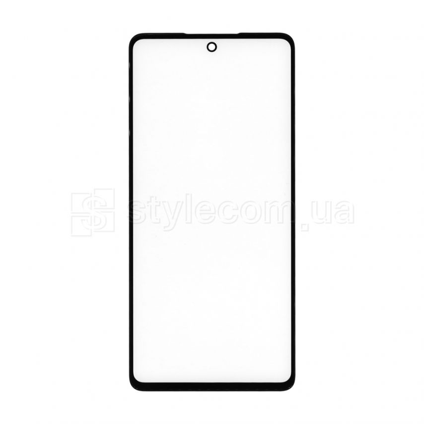 Стекло дисплея для переклейки Samsung Galaxy A72/A725 (2021) с OCA-плёнкой black Original Quality