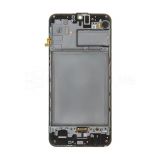Дисплей (LCD) для Samsung Galaxy M21/M215 (2020) с тачскрином и рамкой black (Oled) Original Quality