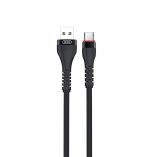 Кабель USB XO NB213 Type-C 2.4A black - купить за 122.24 грн в Киеве, Украине