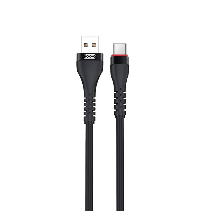 Кабель USB XO NB213 Type-C 2.4A black
