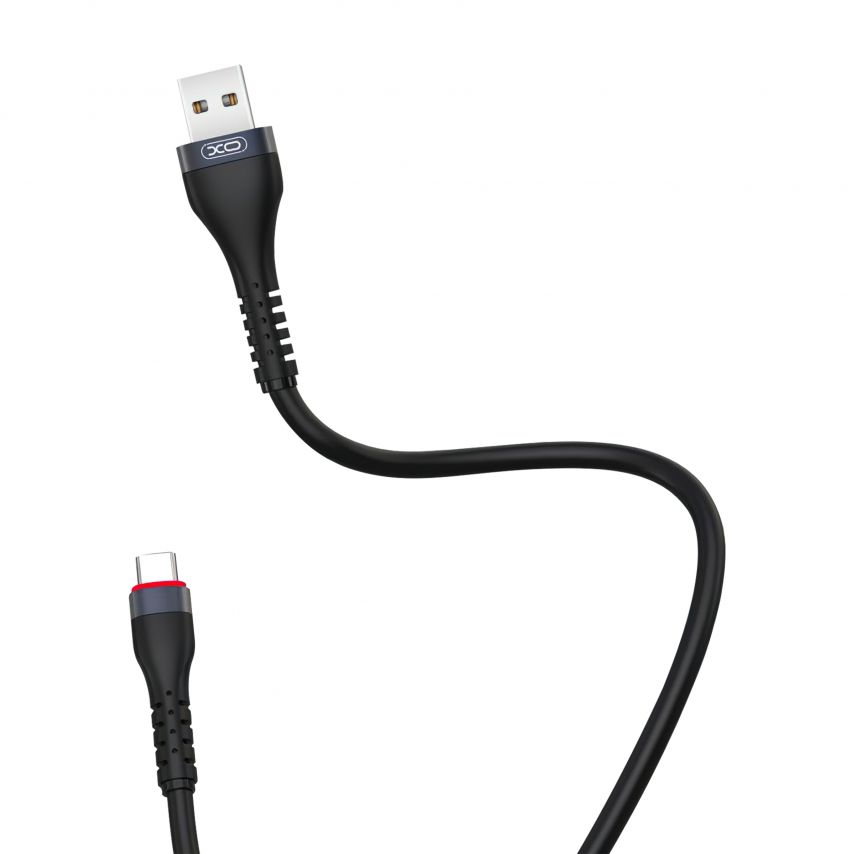 Кабель USB XO NB213 Micro 2.4A black