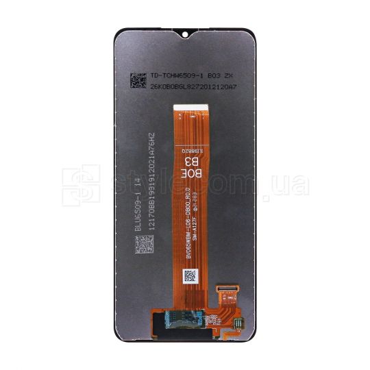 Дисплей (LCD) для Samsung Galaxy A12/A127 (2021) с тачскрином black (IPS) Original Quality