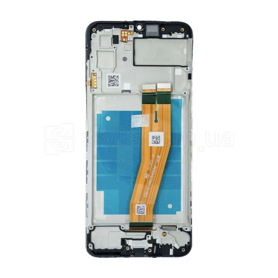 Дисплей (LCD) для Samsung Galaxy A03/A035 (2021) (160,5х72мм) с тачскрином и рамкой black (IPS) Original Quality
