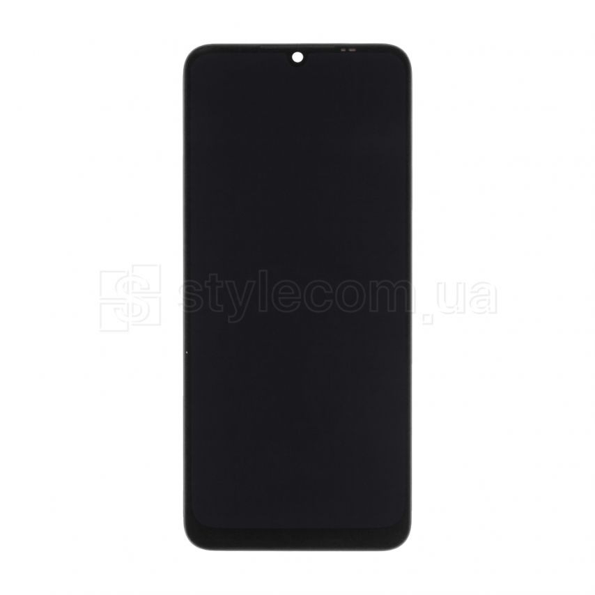 Дисплей (LCD) для Xiaomi Redmi 10C, Poco C40 с тачскрином и рамкой black Original Quality
