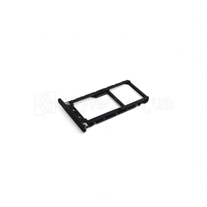 Держатель Sim-карты (лоток) для Xiaomi Redmi 5 Plus black Original Quality