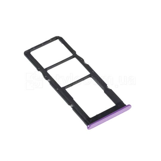 Держатель Sim-карты (лоток) для Samsung Galaxy A32/A325 (2021) purple Original Quality