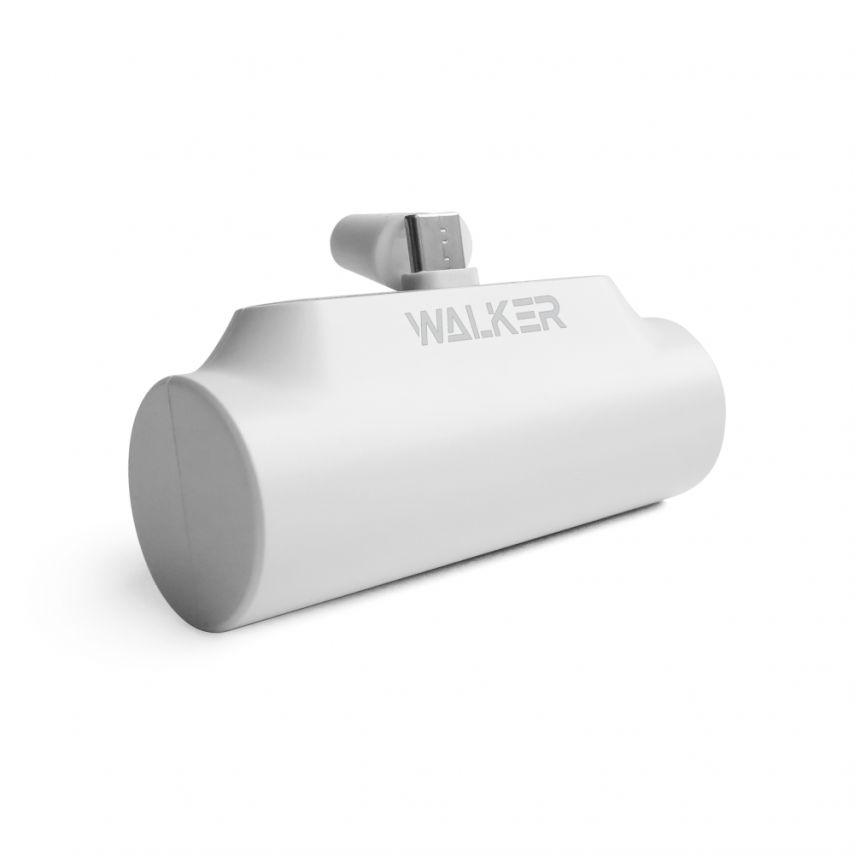 Power Bank WALKER WB-950 5000mAh, вход/выход Type-C white