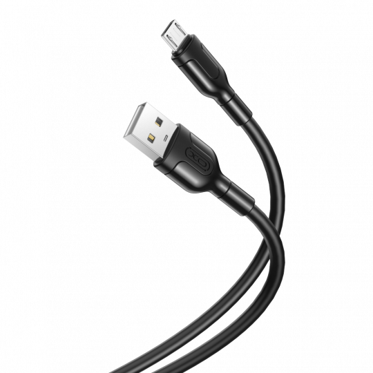 Кабель USB XO NB212 Micro 2.1A black