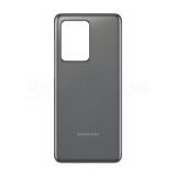 Задняя крышка для Samsung Galaxy S20 Ultra/G988 (2020) grey High Quality