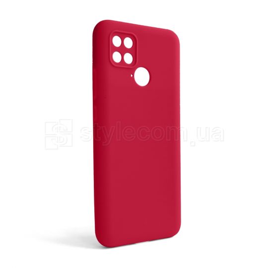 Чехол Full Silicone Case для Xiaomi Poco C40 rose red (42) (без логотипа)