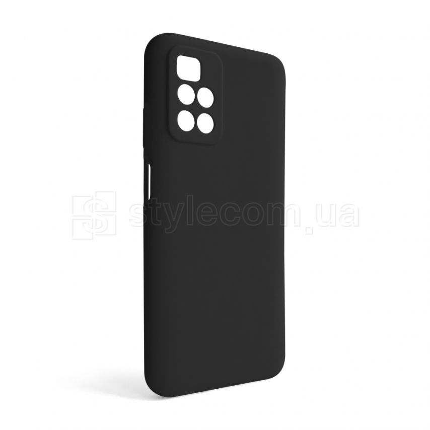 Чехол Full Silicone Case для Xiaomi Redmi 10 (2022), Redmi 10 black (18) (без логотипа)