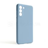 Чехол Full Silicone Case для Samsung Galaxy S21 FE/G990 (2022) light blue (05) (без логотипа) - купить за 280.00 грн в Киеве, Украине