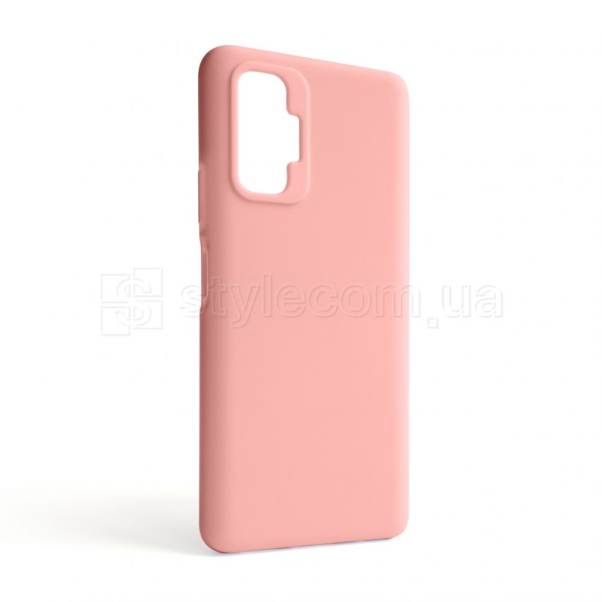 Чохол Full Silicone Case для Xiaomi Redmi Note 10 Pro 4G light pink (12) (без логотипу)