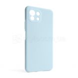 Чехол Full Silicone Case для Xiaomi Mi 11 Lite 4G light blue (05) (без логотипа) - купить за 279.30 грн в Киеве, Украине