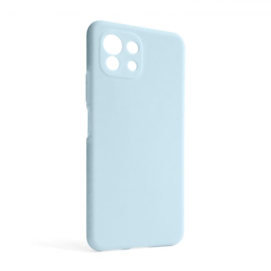 Чохол Full Silicone Case для Xiaomi Mi 11 Lite 4G light blue (05) (без логотипу) - купити за 310.10 грн у Києві, Україні