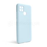 Чехол Full Silicone Case для Xiaomi Poco C40 light blue (05) (без логотипа)