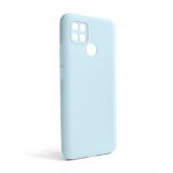 Чехол Full Silicone Case для Xiaomi Poco C40 light blue (05) (без логотипа)