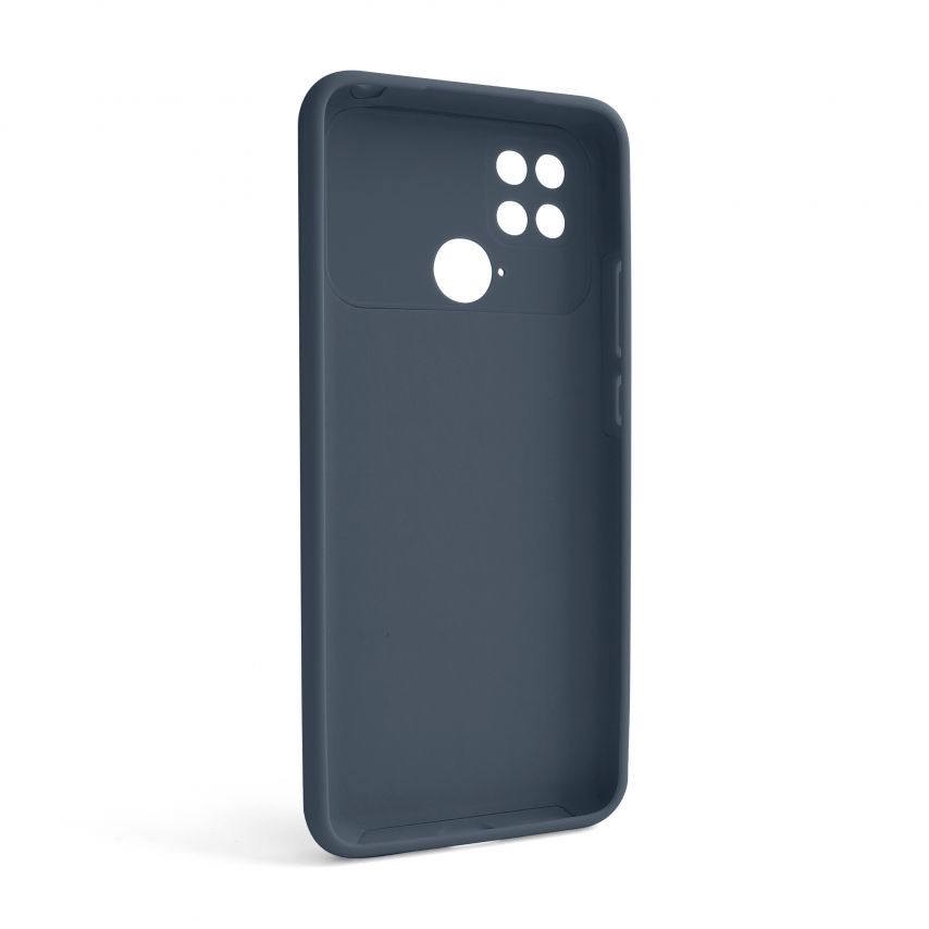 Чехол Full Silicone Case для Xiaomi Poco C40 dark blue (08) (без логотипа)
