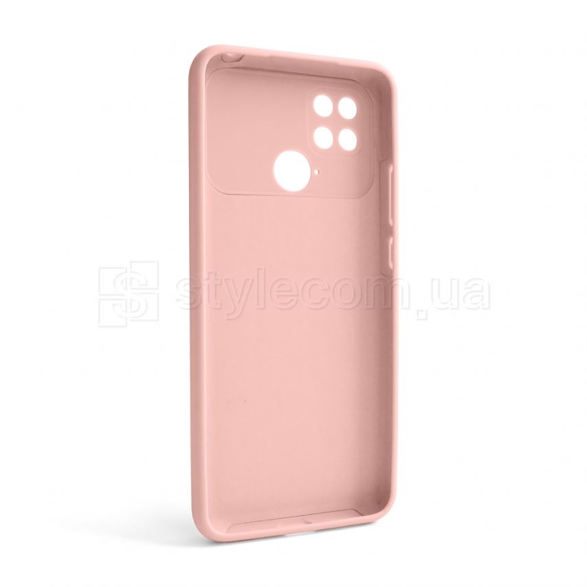 Чохол Full Silicone Case для Xiaomi Poco C40 light pink (12) (без логотипу)