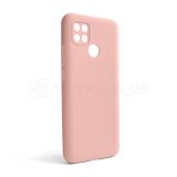 Чохол Full Silicone Case для Xiaomi Poco C40 light pink (12) (без логотипу)