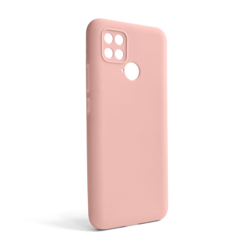 Чехол Full Silicone Case для Xiaomi Poco C40 light pink (12) (без логотипа)