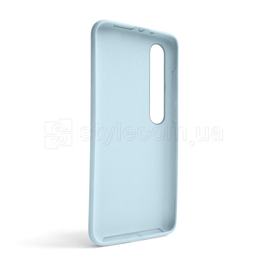 Чехол Full Silicone Case для Xiaomi Mi 10 light blue (05) (без логотипа)