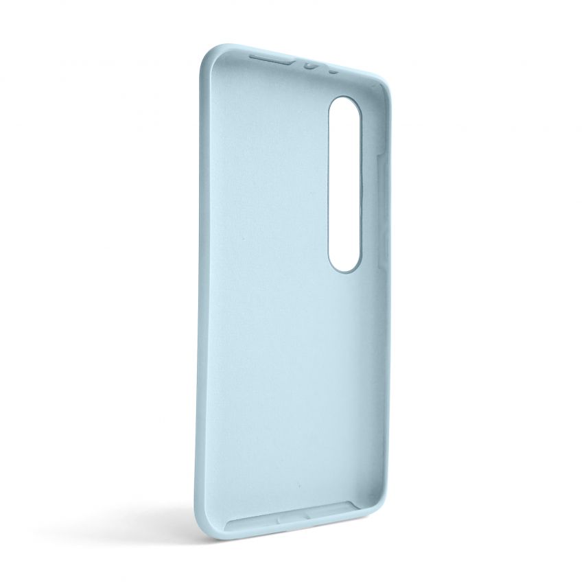 Чехол Full Silicone Case для Xiaomi Mi 10 light blue (05) (без логотипа)