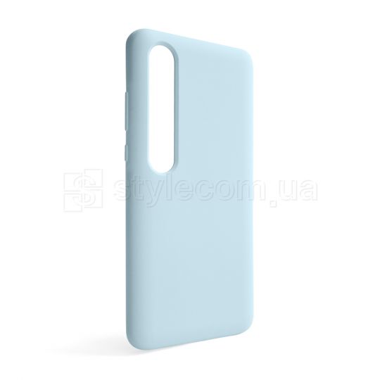 Чехол Full Silicone Case для Xiaomi Mi 10 light blue (05) (без логотипа)