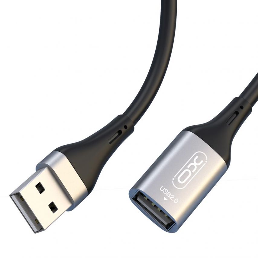 Удлинитель XO NB219 USB to USB 2м black