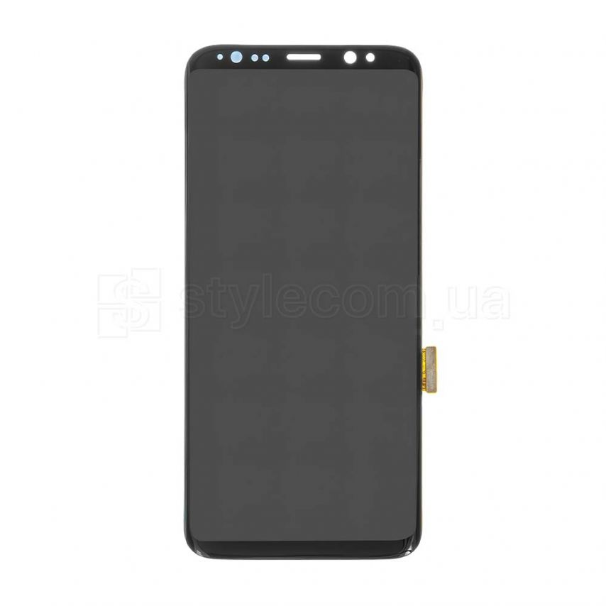 Дисплей (LCD) для Samsung Galaxy S8/G950 (2017) с тачскрином black (Super Amoled) Original (снятый)