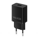Сетевое зарядное устройство (адаптер) WALKER WH-26 1USB / 2.1A black - купить за 116.70 грн в Киеве, Украине