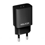 Сетевое зарядное устройство (адаптер) WALKER WH-26 1USB / 2.1A black - купить за 114.90 грн в Киеве, Украине